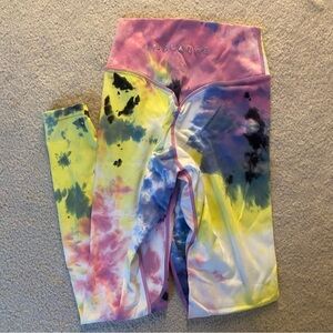 Vitality/balance tye dye leggings - size small